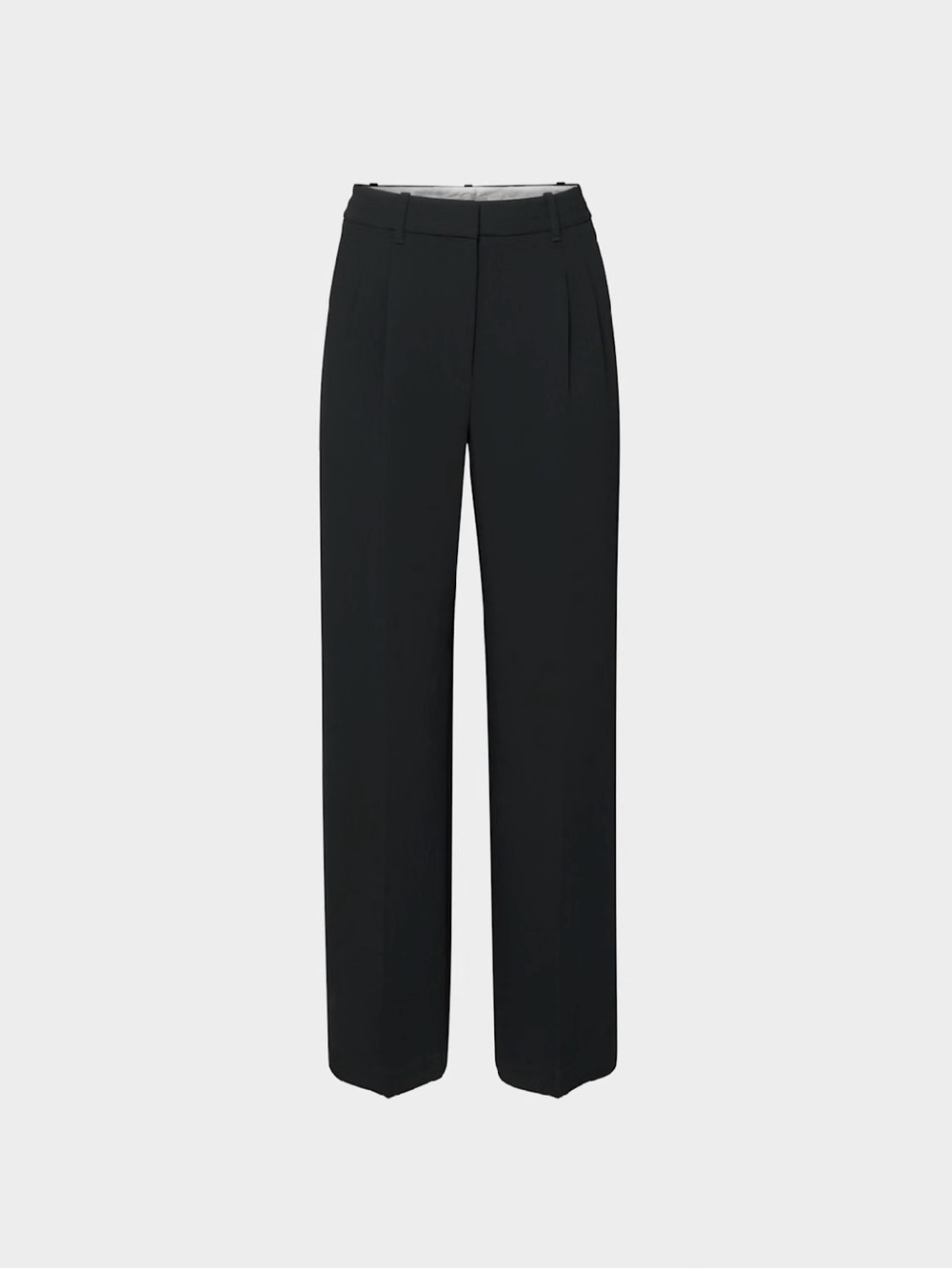 Aritzia Black Effortless Straight Leg - 4